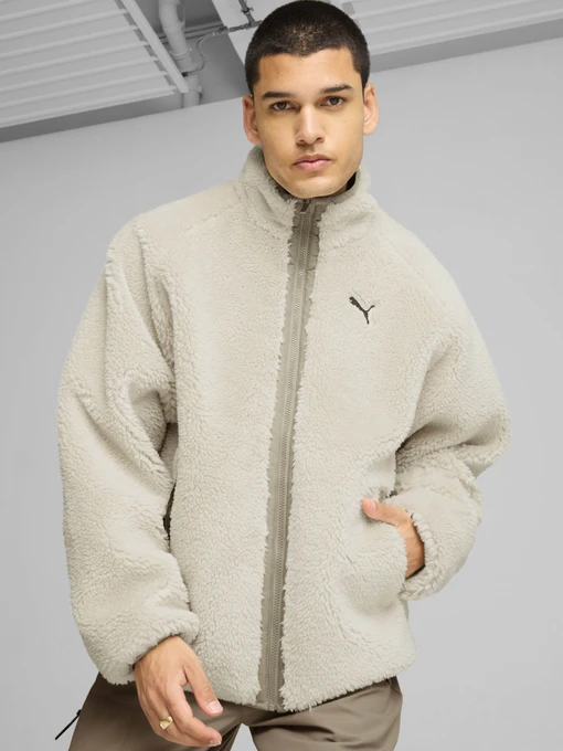 Куртки и дубленки PUMA REVERSIBLE SHERPA модель 62647287 Фото