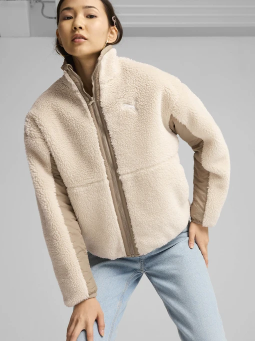 Куртки та дублянки PUMA REVERSIBLE SHERPA модель 62648867 Фото