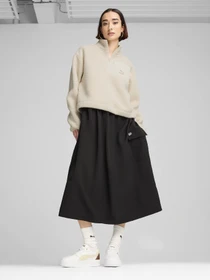 Худи и свитшоты PUMA CLASSICS WINTERIZED HALF-ZIP модель 62679687 Фото