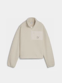 Худи и свитшоты PUMA CLASSICS WINTERIZED HALF-ZIP модель 62679687 Фото