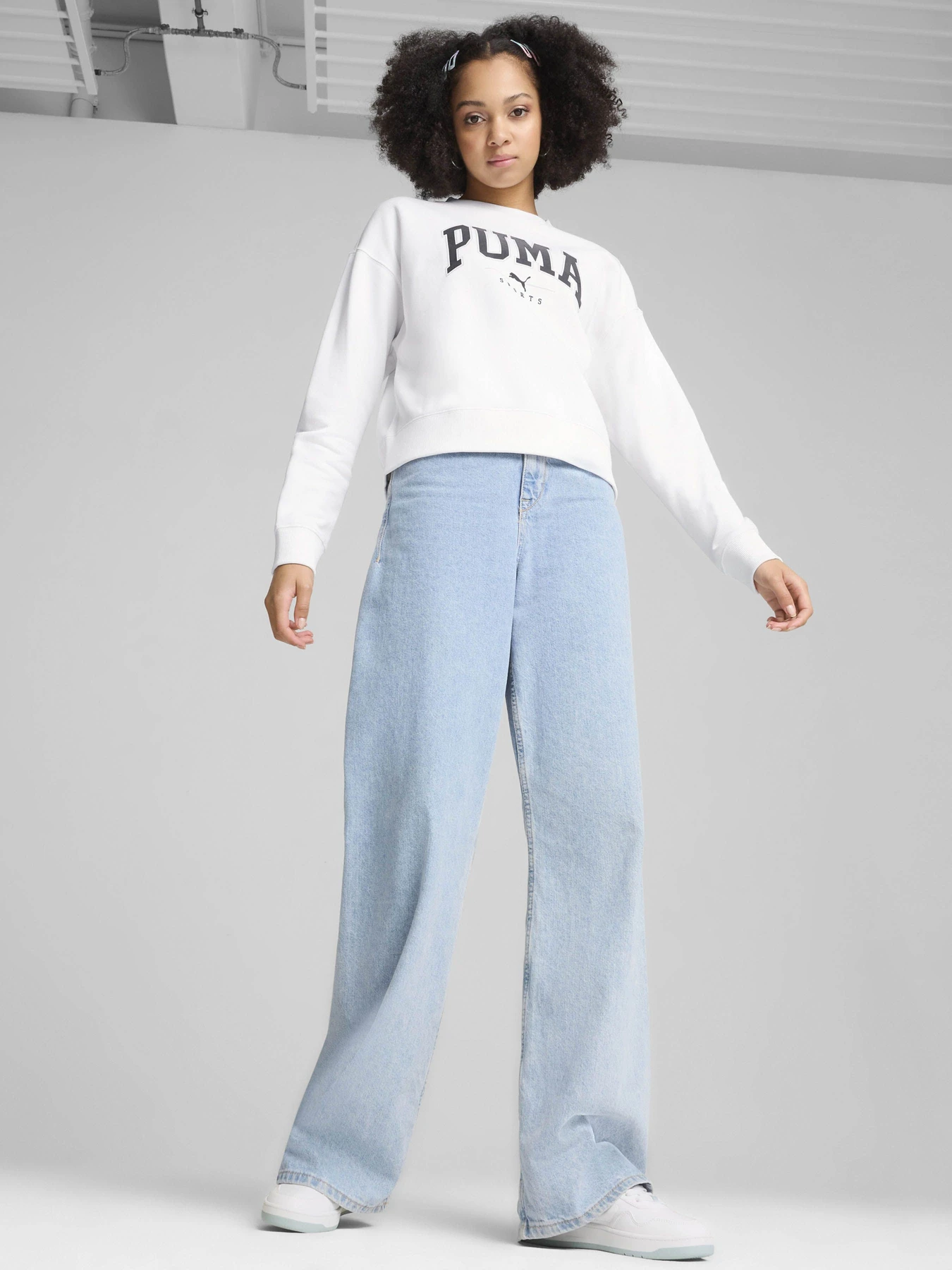 Худи и свитшоты PUMA SQUAD FULL-LENGTH CREWNECK модель 68153902 Худи и свитшоты PUMA SQUAD FULL-LENGTH CREWNECK модель 68153902 Фото