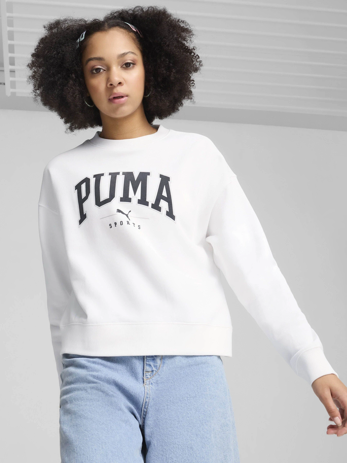 Худи и свитшоты PUMA SQUAD FULL-LENGTH CREWNECK модель 68153902 Худи и свитшоты PUMA SQUAD FULL-LENGTH CREWNECK модель 68153902 Фото