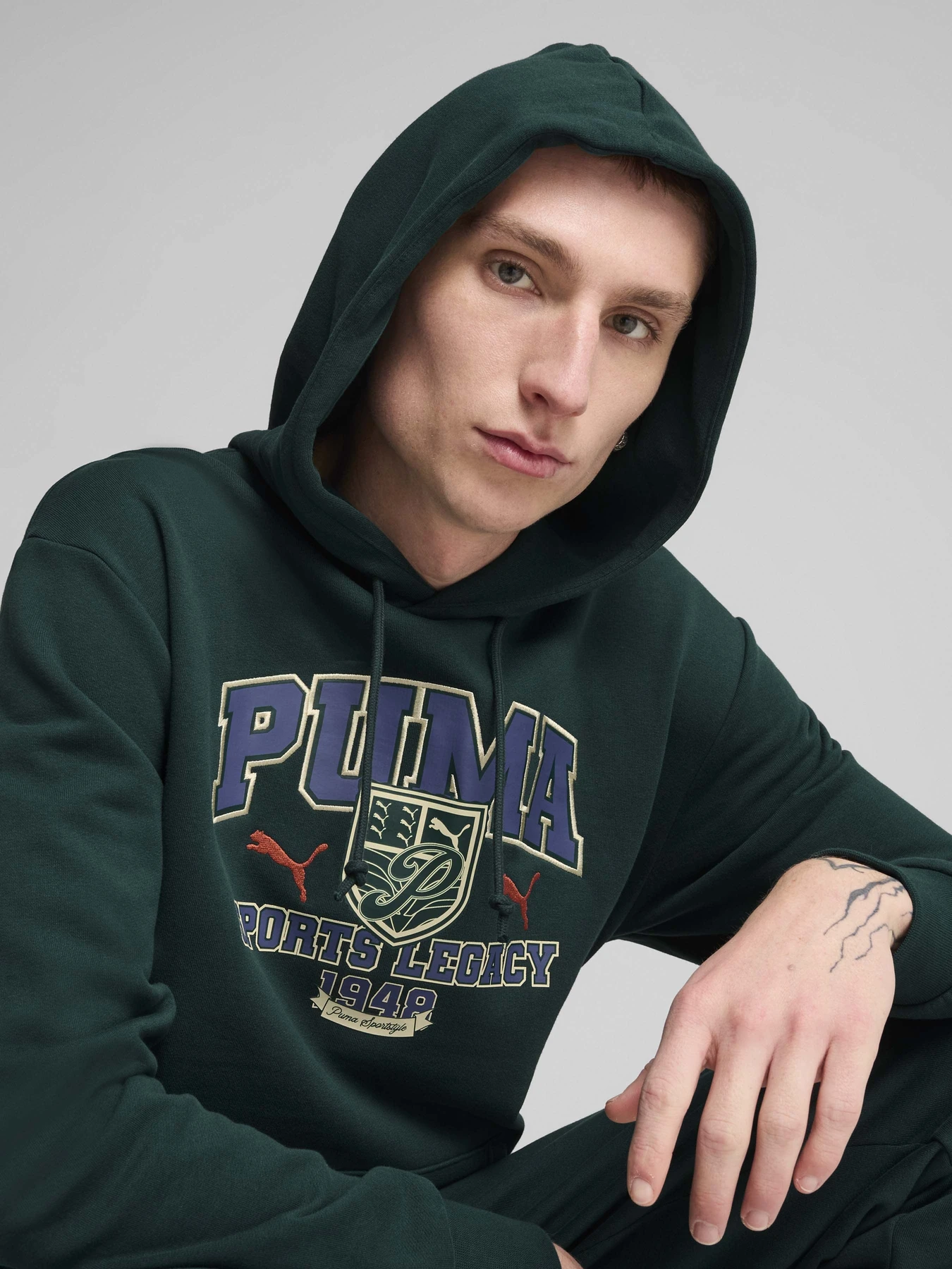 Худи и свитшоты PUMA SPORTS LEGACY GRAPHIC модель 62962960 Худи и свитшоты PUMA SPORTS LEGACY GRAPHIC модель 62962960 Фото