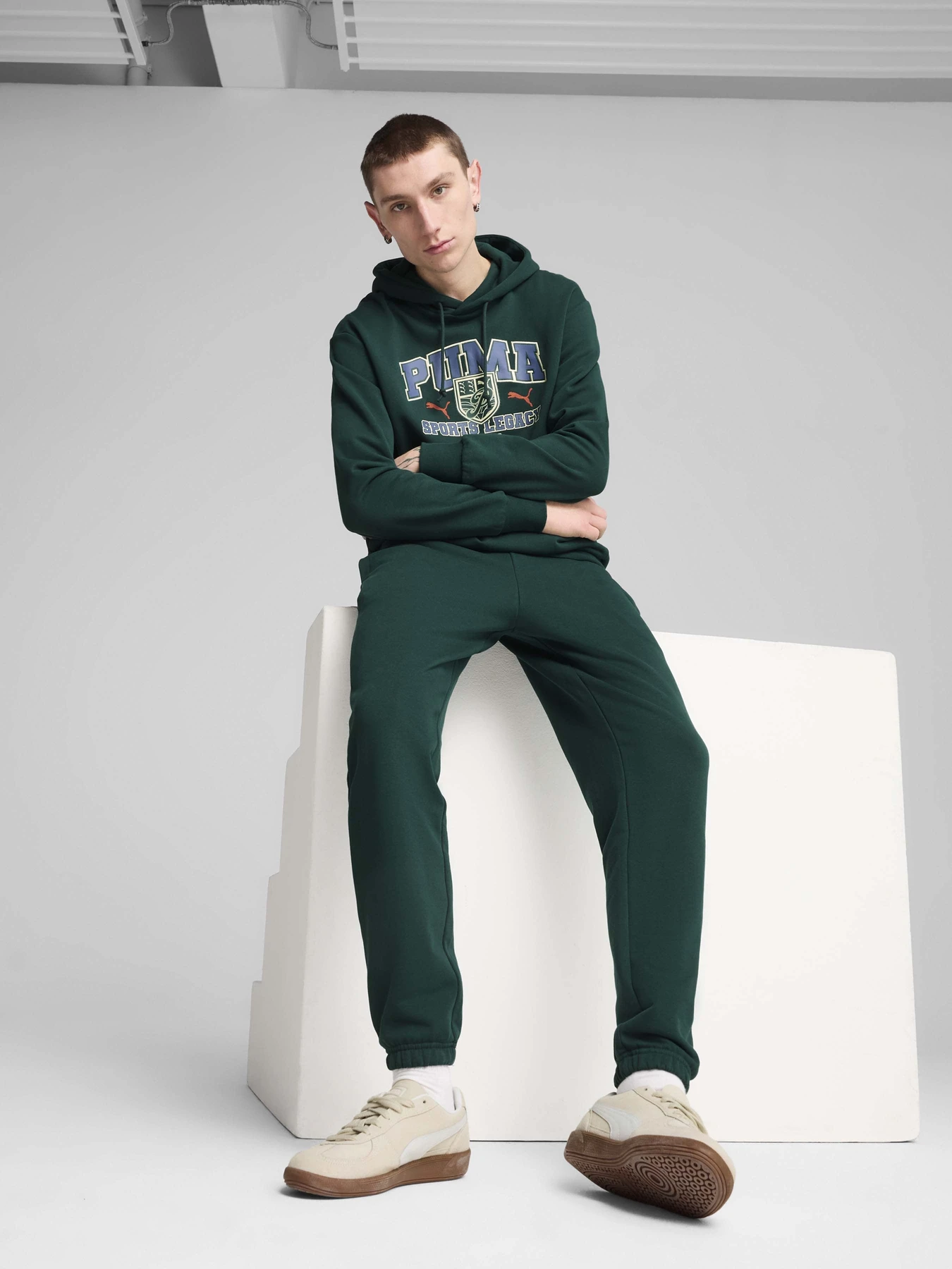 Штани PUMA SPORTS LEGACY GRAPHIC модель 62963160 Штани PUMA SPORTS LEGACY GRAPHIC модель 62963160 Фото
