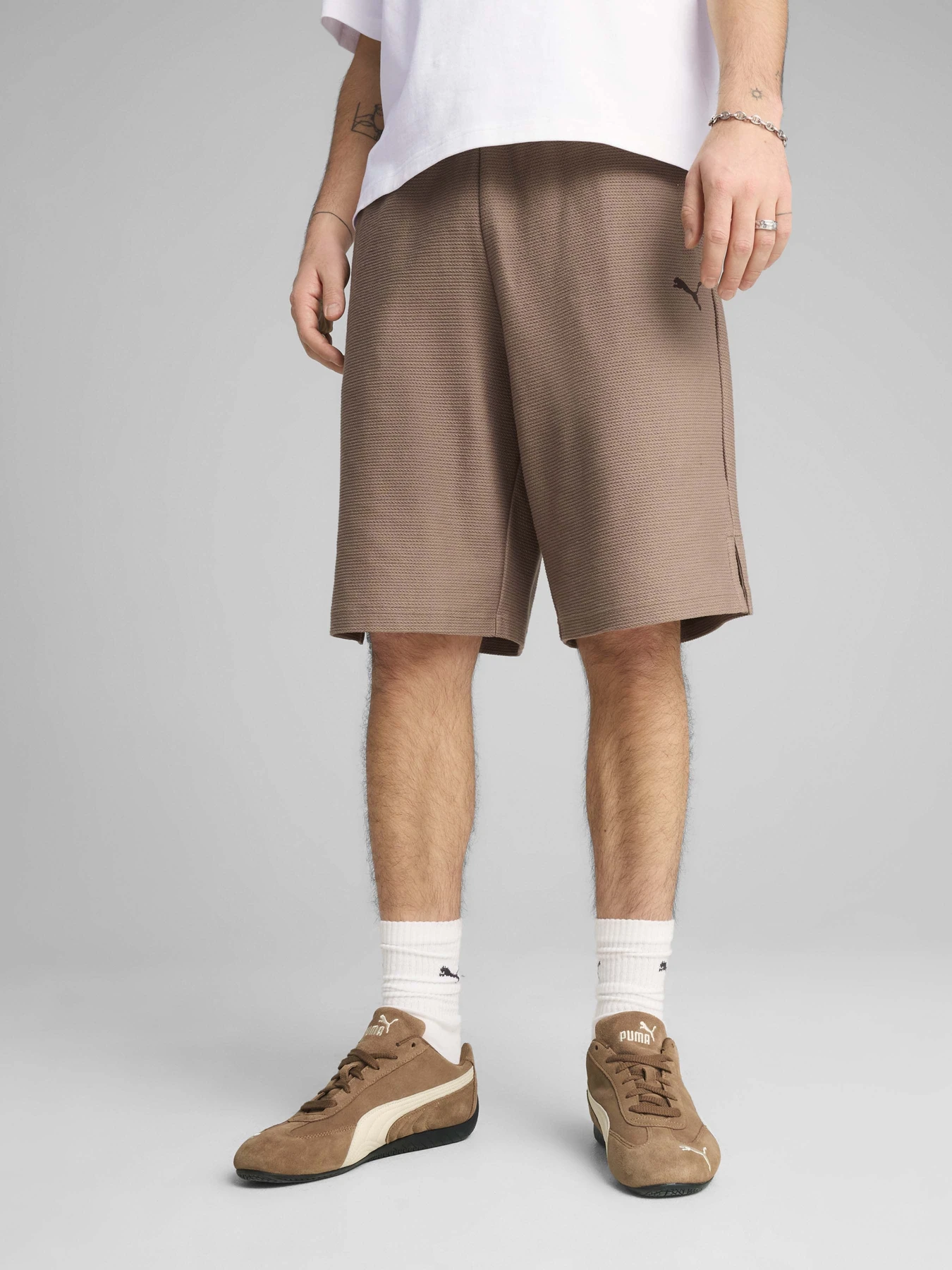 Шорти PUMA PREMIUM ESSENTIALS JACQUARD LO модель 62967193 Фото