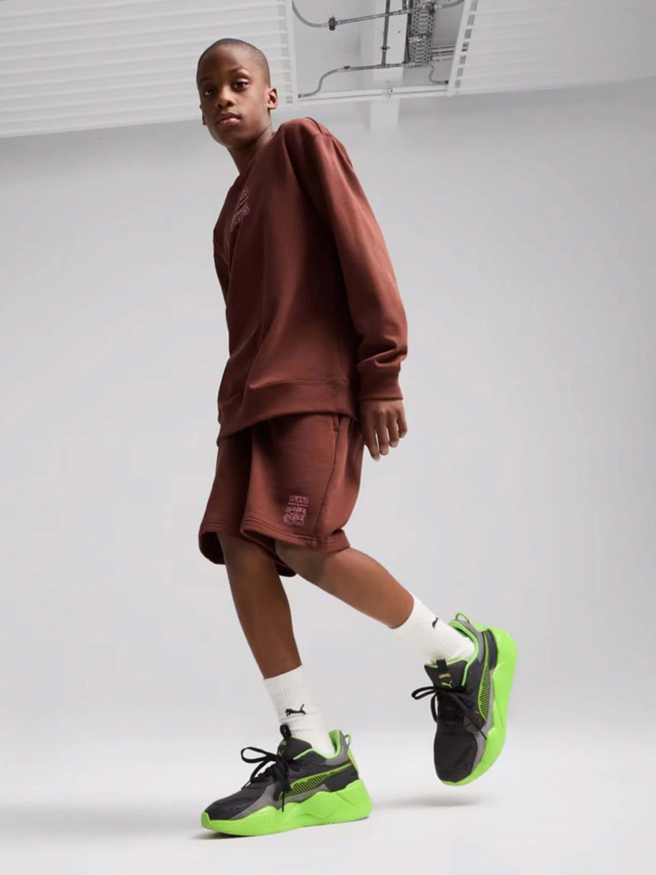 Шорти PUMA HOOPS X TMNT модель 63008765 Шорти PUMA HOOPS X TMNT модель 63008765 Фото