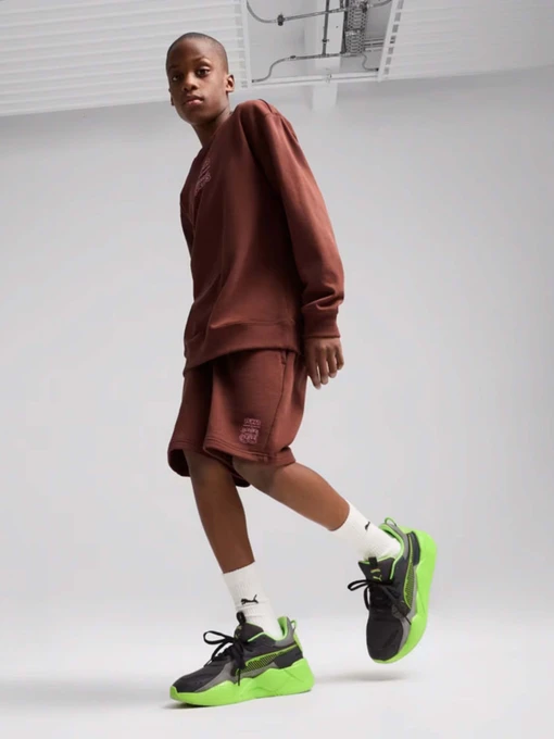 Бавовняні Дитячі Спортивні шорти PUMA HOOPS X TMNT фото 3