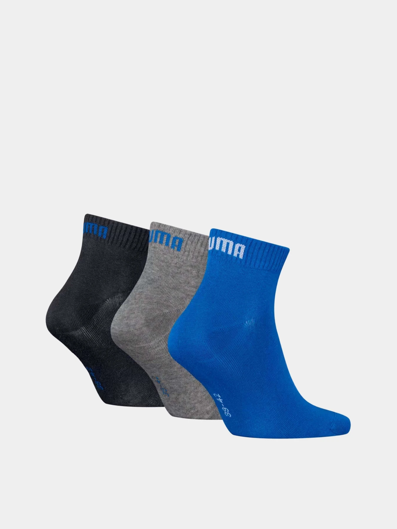 Носки и гольфы PUMA QUARTER 3 PACK модель 93858908 Фото
