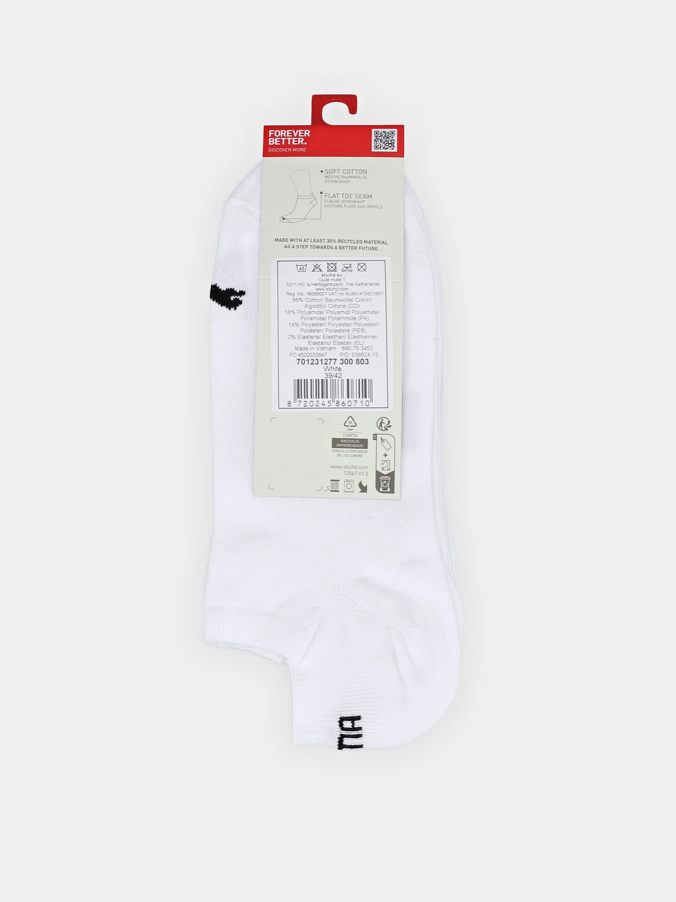 Шкарпетки та гольфи PUMA SNEAKER PLAIN модель 93862413 Шкарпетки та гольфи PUMA SNEAKER PLAIN модель 93862413 Фото