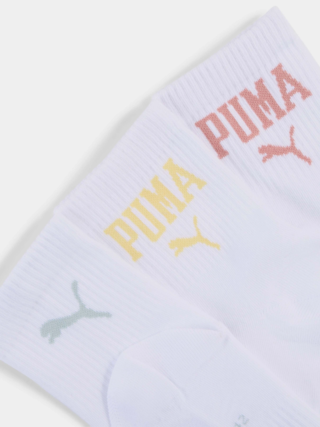 Носки и гольфы PUMA LOGO SHORT CREW 3 PACK модель 93863503 Фото