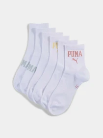 Носки и гольфы PUMA LOGO SHORT CREW 3 PACK модель 93863503 Фото