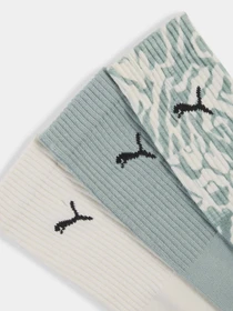 Шкарпетки та гольфи PUMA PRINTED CREW 3 PACK модель 93864101 Фото