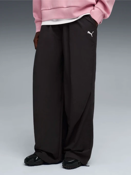 Брюки PUMA WARDROBE ESSENTIALS OVERSIZED модель 63206801 Фото