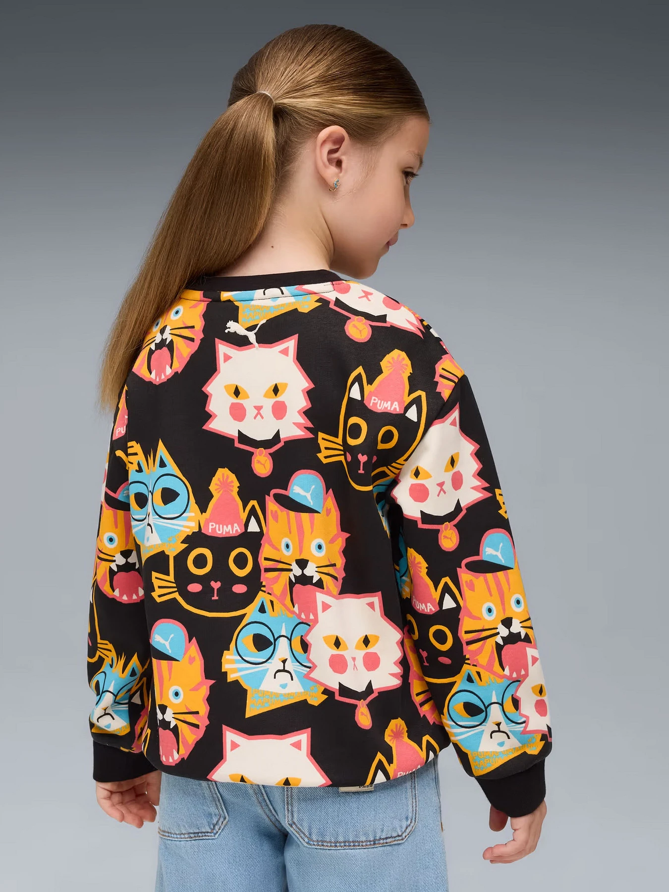 Худі та світшоти PUMA MOODY CAT CREW KIDS модель 63220701 Худі та світшоти PUMA MOODY CAT CREW KIDS модель 63220701 Фото