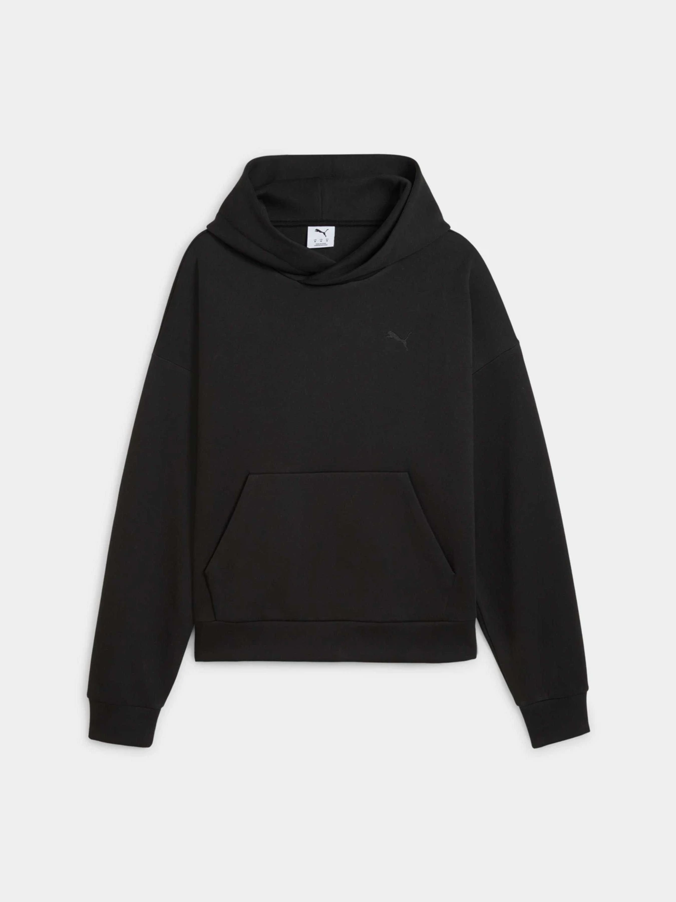 Худі та світшоти PUMA WARDROBE ESS BOXY HOODIE DK модель 63206501 Худі та світшоти PUMA WARDROBE ESS BOXY HOODIE DK модель 63206501 Фото