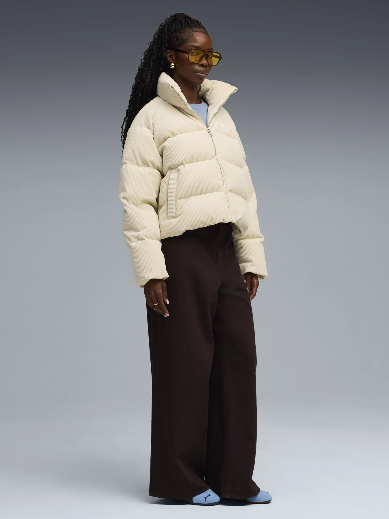 Куртки и дубленки PUMA CORDUROY PUFFER модель 63217187 Куртки и дубленки PUMA CORDUROY PUFFER модель 63217187 Фото