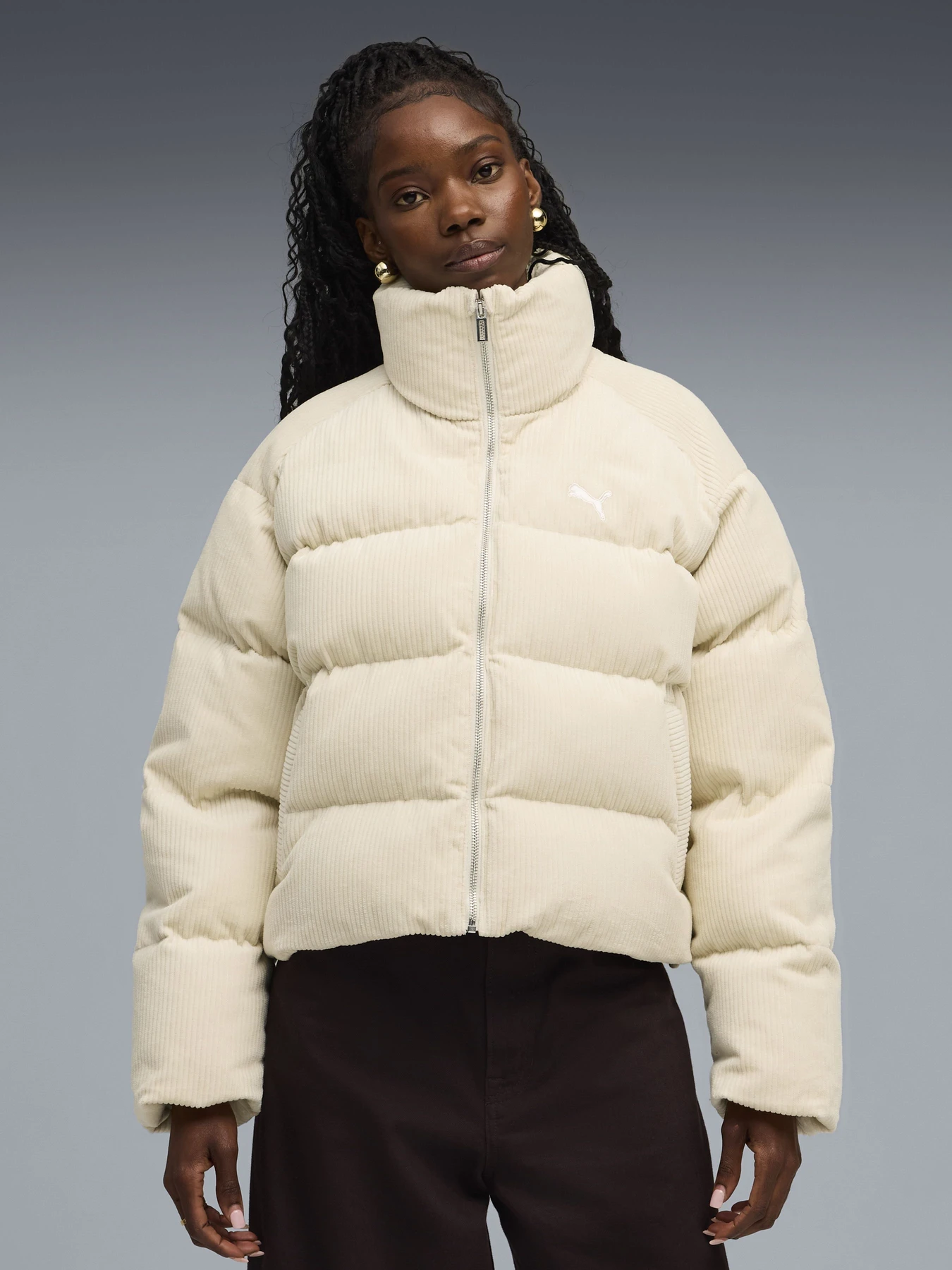 Куртки и дубленки PUMA CORDUROY PUFFER модель 63217187 Куртки и дубленки PUMA CORDUROY PUFFER модель 63217187 Фото