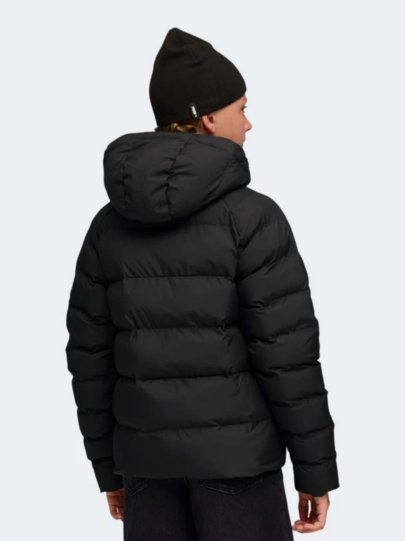 Куртки и дубленки PUMA SYNTHETIC HOODED PUFFER модель 68840401 Куртки и дубленки PUMA SYNTHETIC HOODED PUFFER модель 68840401 Фото