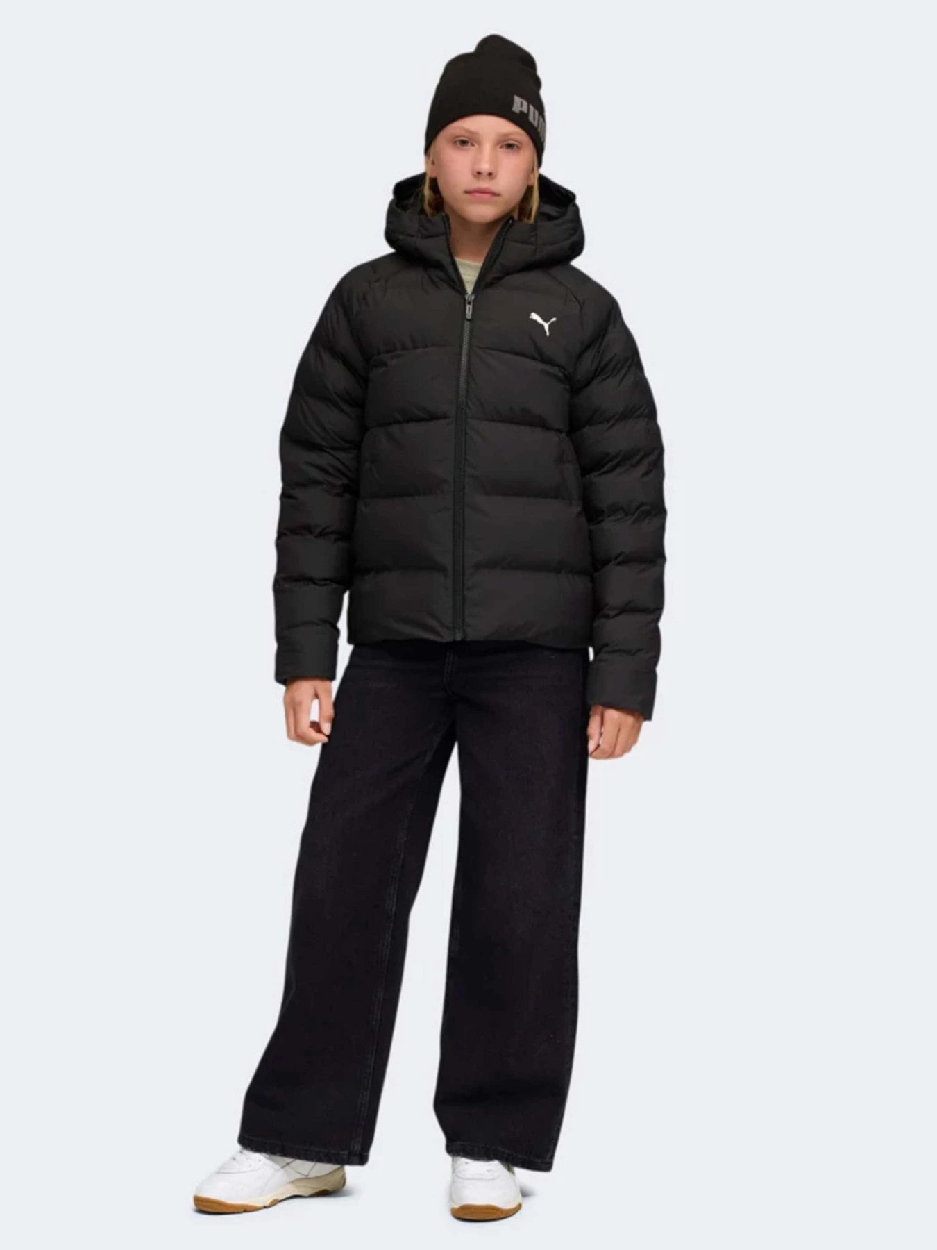 Куртки и дубленки PUMA SYNTHETIC HOODED PUFFER модель 68840401 Куртки и дубленки PUMA SYNTHETIC HOODED PUFFER модель 68840401 Фото