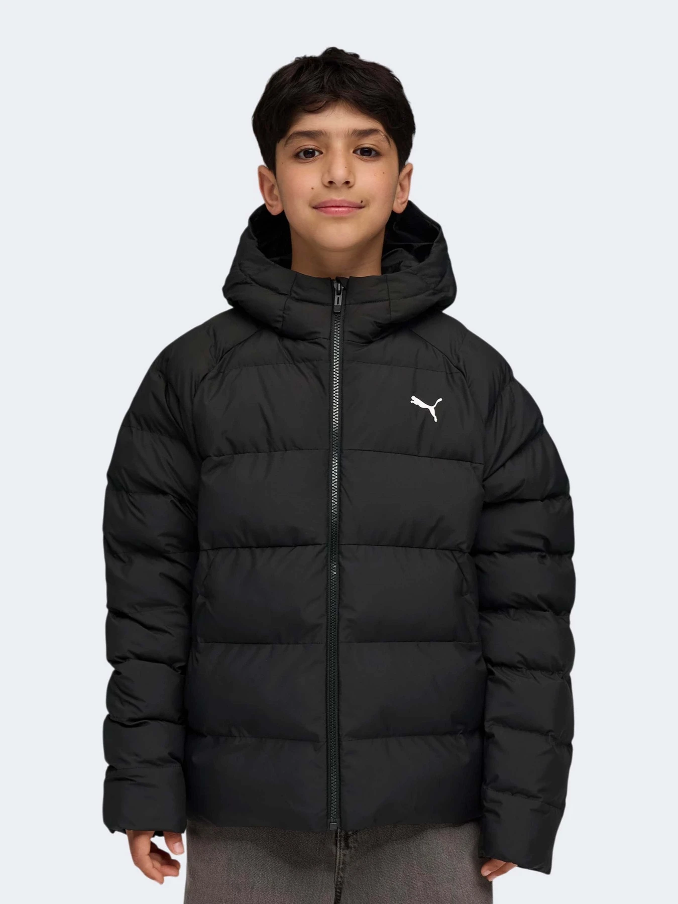 Куртки и дубленки PUMA SYNTHETIC HOODED PUFFER модель 68840401 Куртки и дубленки PUMA SYNTHETIC HOODED PUFFER модель 68840401 Фото