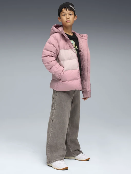 Дитяча Зимова куртка PUMA SYNTHETIC HOODED PUFFER фото 3