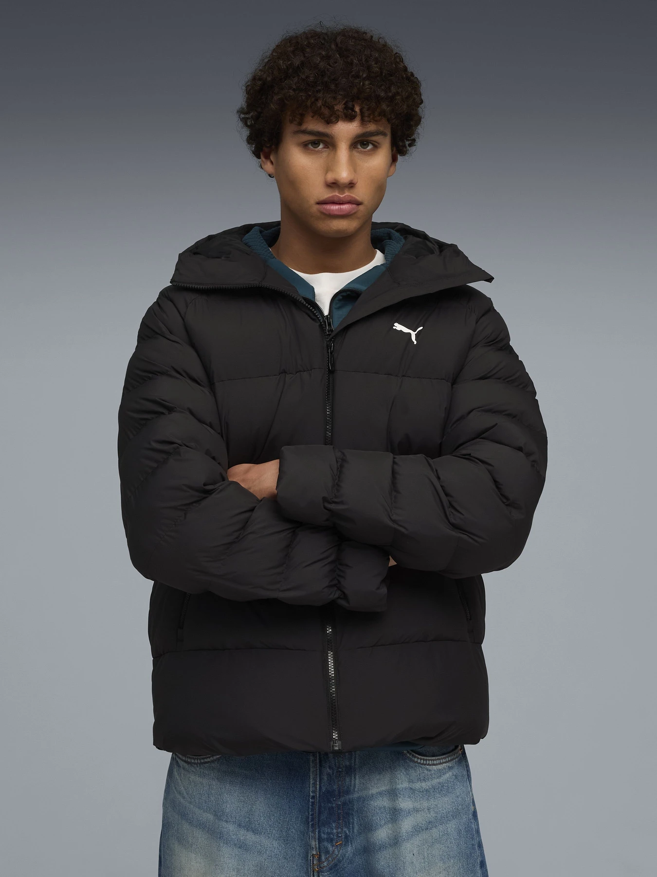 Куртки та дублянки PUMA MONO HOODED модель 68836701 Фото