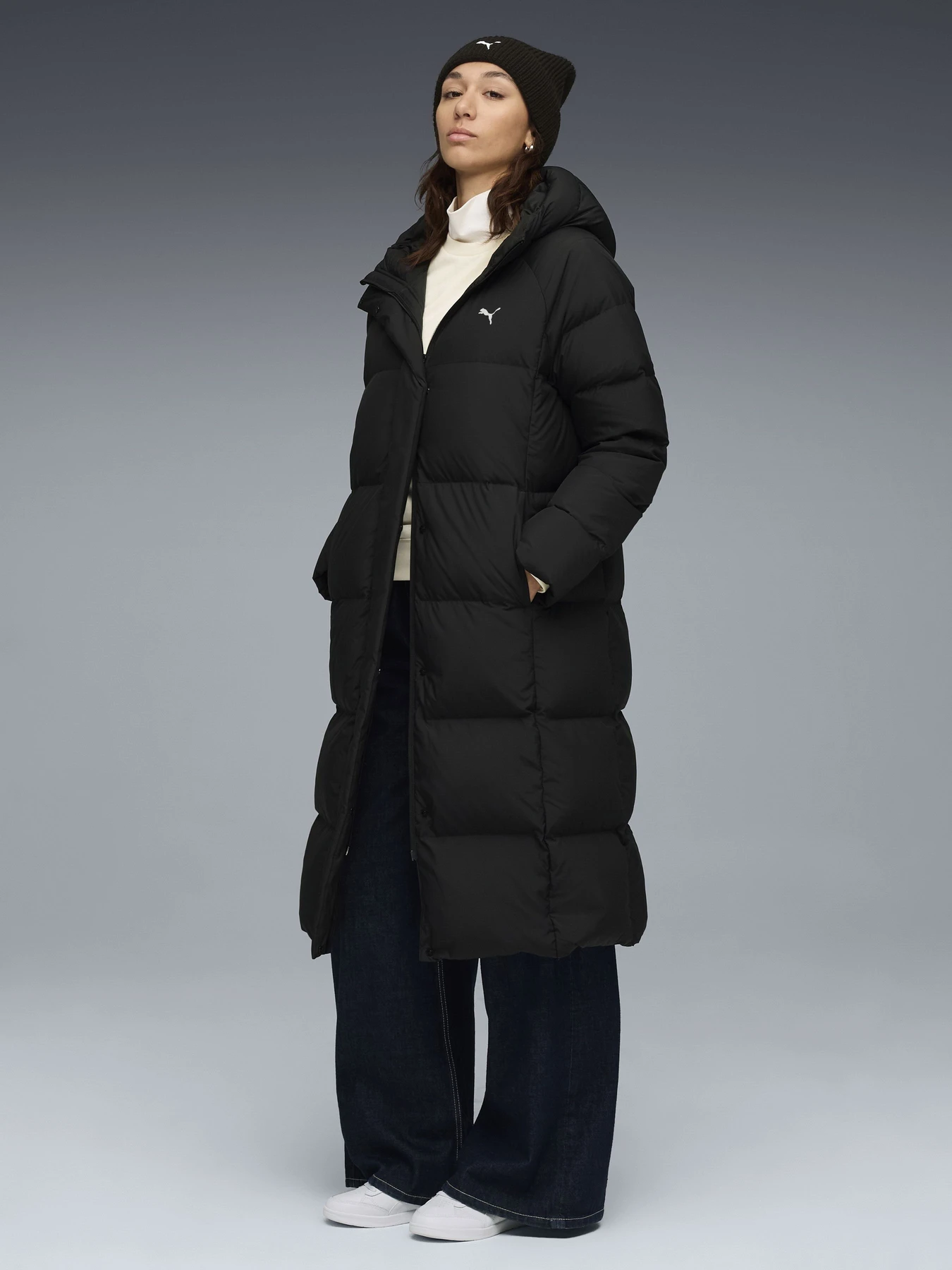 Куртки та дублянки PUMA HOODED DOWN модель 68839001 Фото