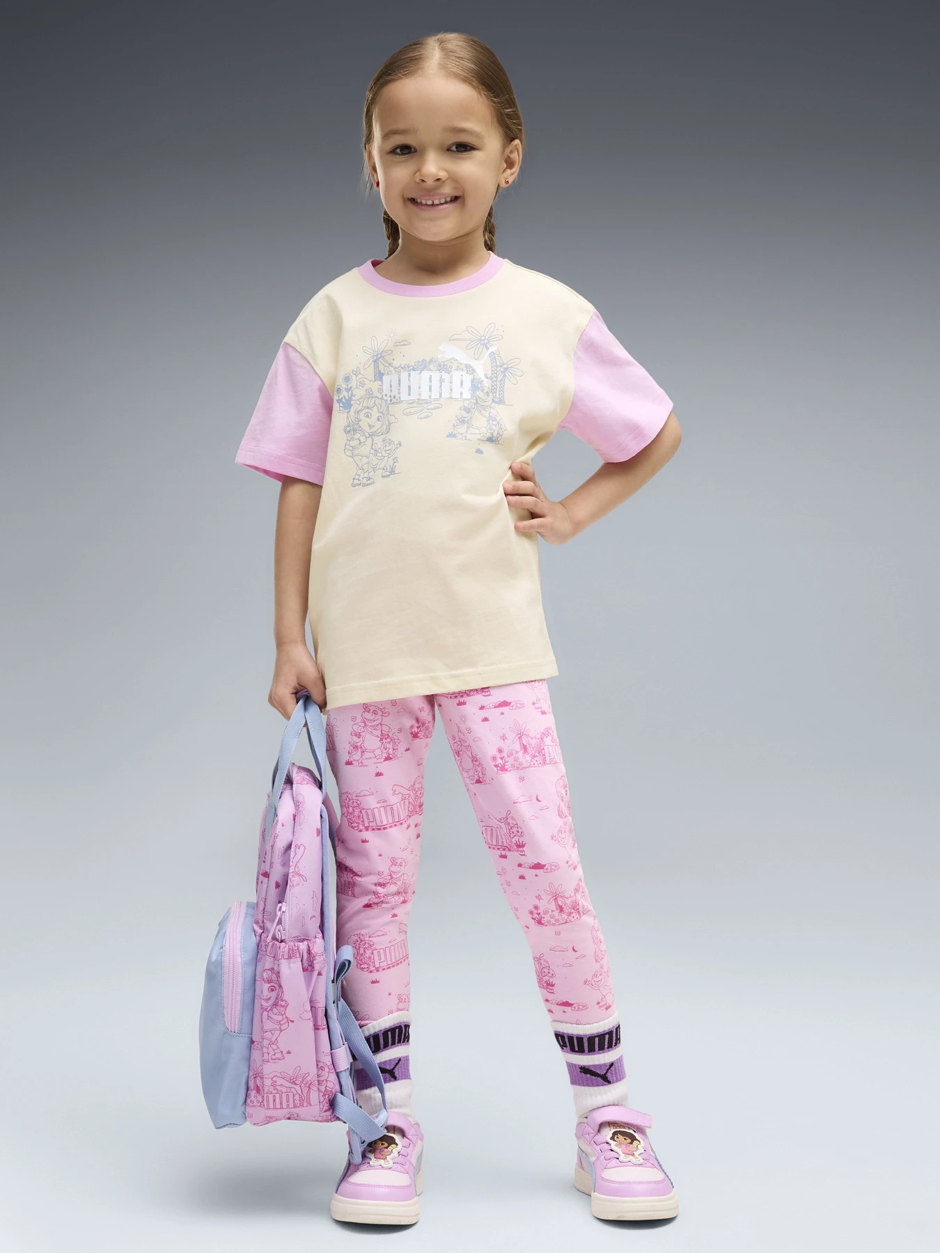 Футболки и поло PUMA PUMA X DORA THE EXPLORER модель 63761987 Футболки и поло PUMA PUMA X DORA THE EXPLORER модель 63761987 Фото