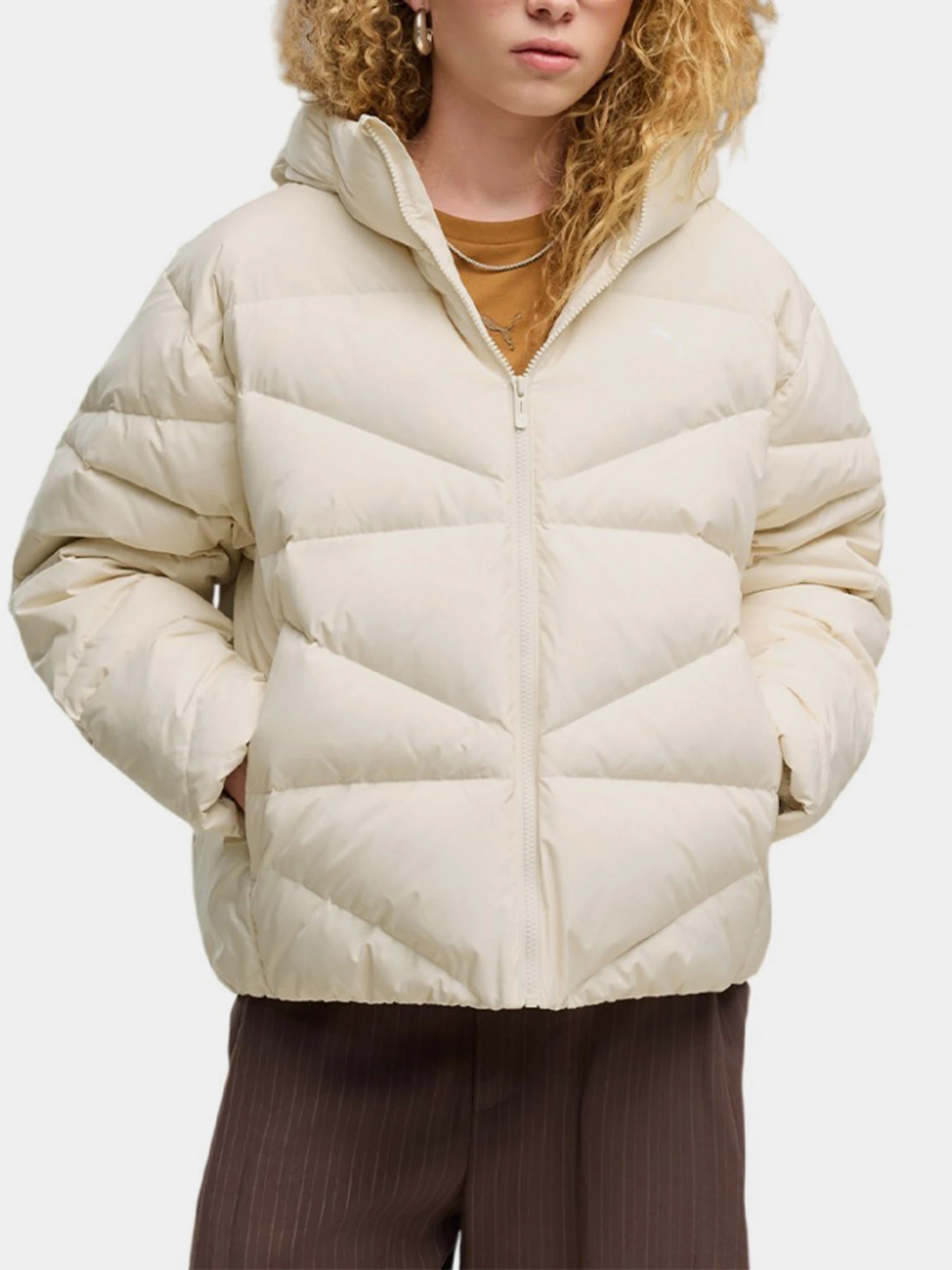Куртки и дубленки PUMA HOODED DOWN PUFFER JACKET модель 69458087 Куртки и дубленки PUMA HOODED DOWN PUFFER JACKET модель 69458087 Фото