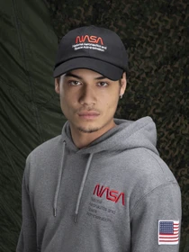 Шапки та кепки Alpha Industries Nasa Worm Logo модель UAN53000C1_001 Фото