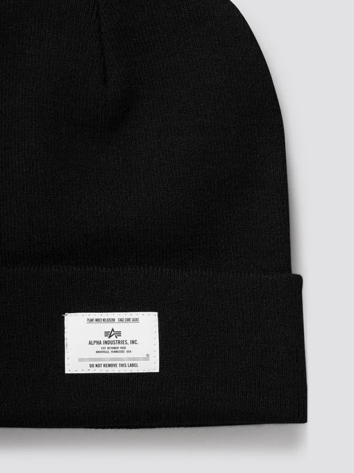 Alpha Industries Essential Beanie Шапка колір чорний фото 2