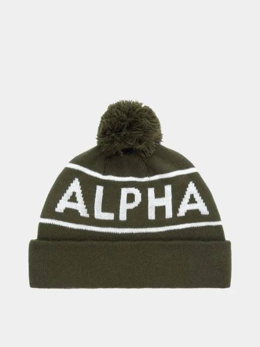Шапки та кепки Alpha Industries Essential Pom Beanie модель UHE52500C1_303 Фото