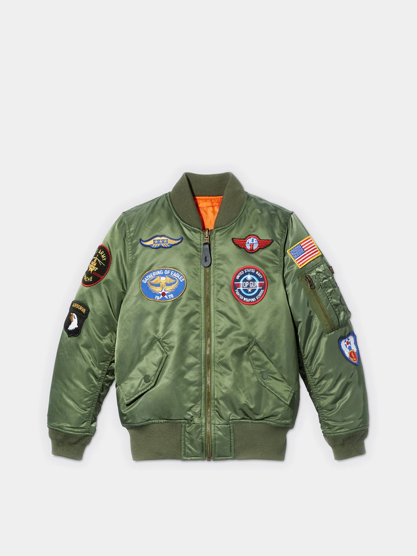 Куртки и дубленки Alpha Industries NASA MA-1 модель YJM21001C1_310 Куртки и дубленки Alpha Industries NASA MA-1 модель YJM21001C1_310 Фото