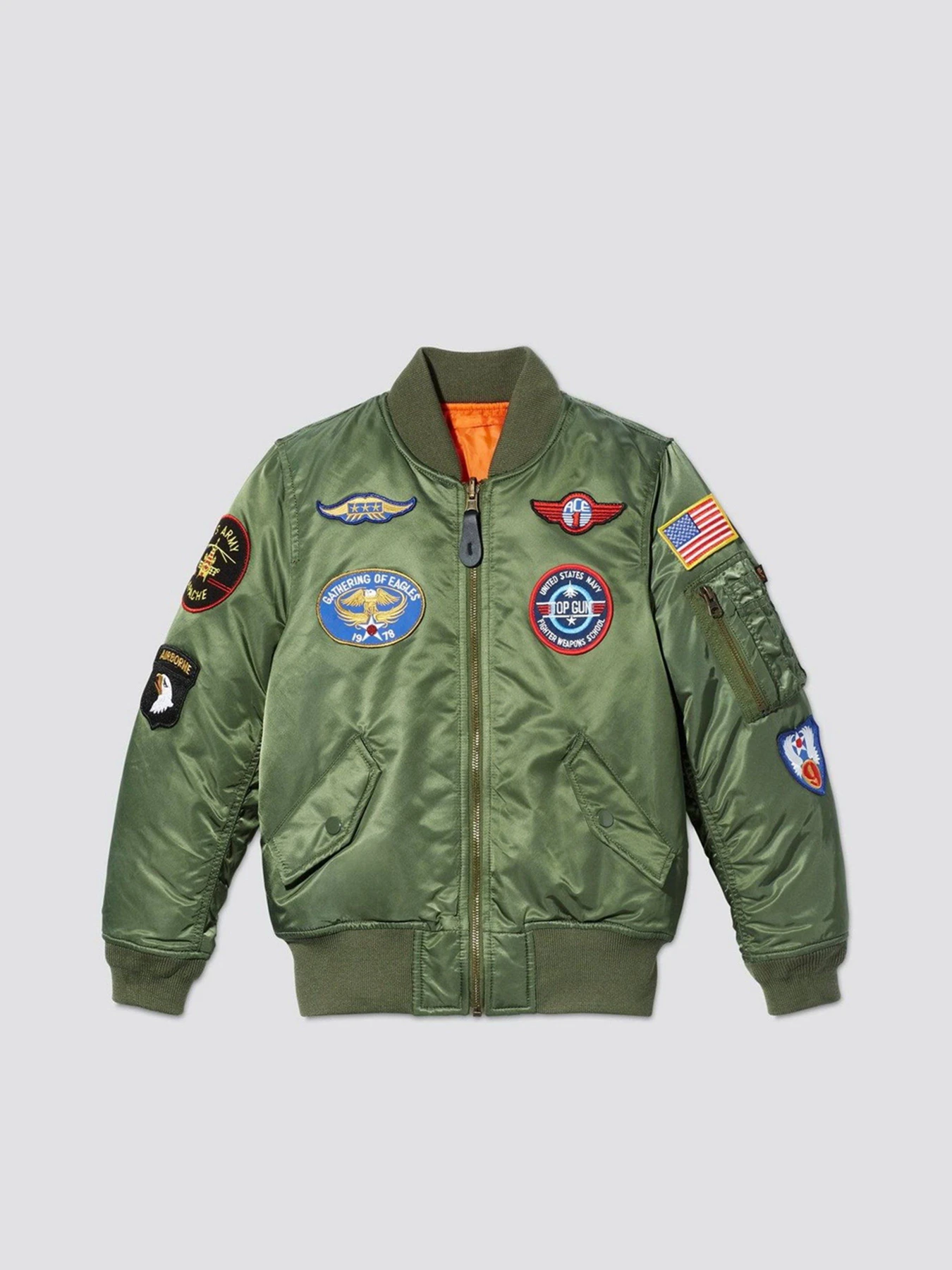 Куртки и дубленки Alpha Industries NASA MA-1 модель YJM21001C1_310 Куртки и дубленки Alpha Industries NASA MA-1 модель YJM21001C1_310 Фото