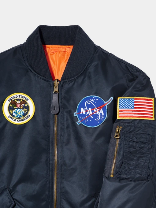 Куртки и дубленки Alpha Industries NASA MA-1 модель YJM21093C1_410 Фото