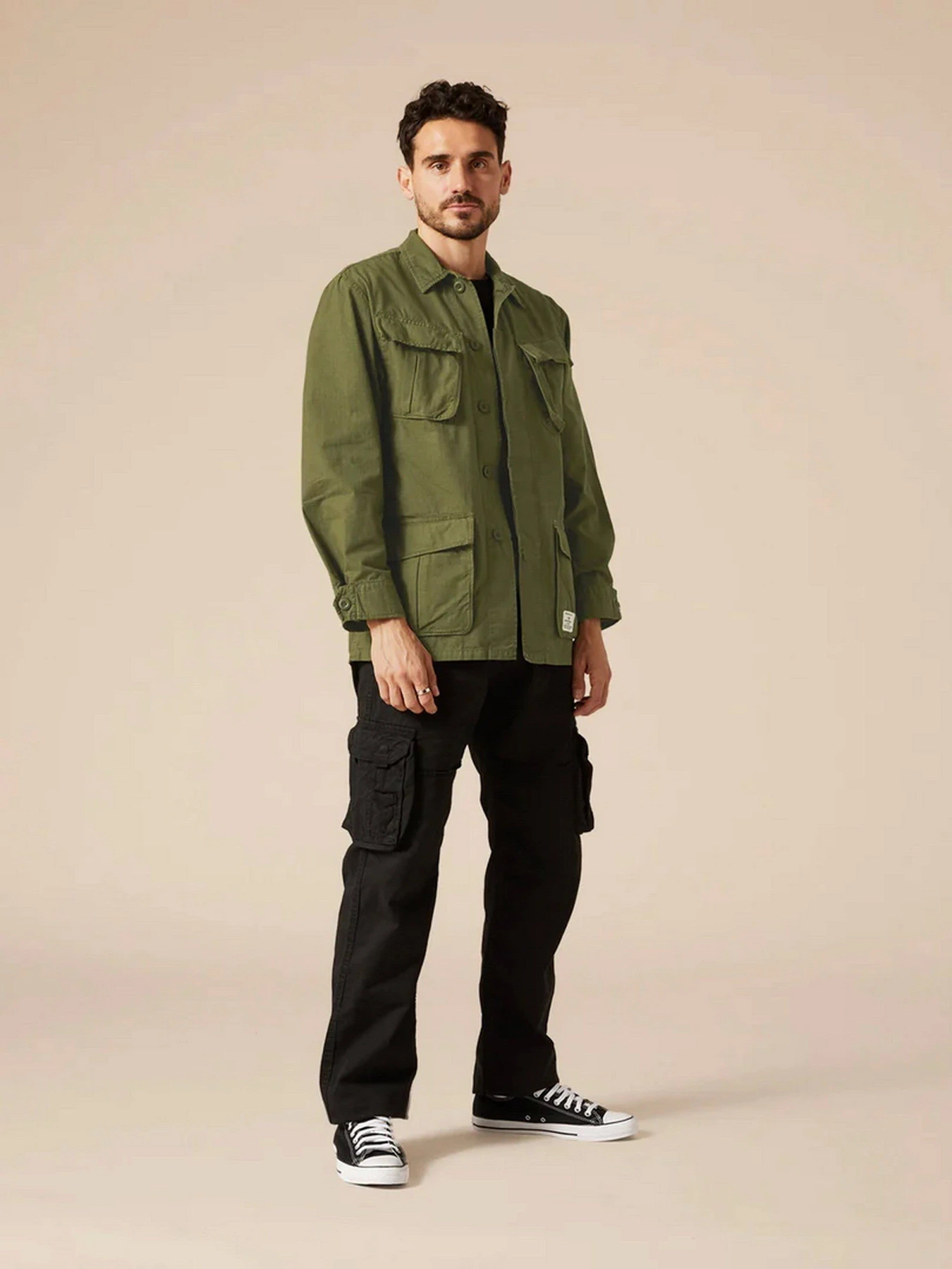Куртки и дубленки Alpha Industries Jungle Fatigue Jacket модель MSJ52000C1_301 Куртки и дубленки Alpha Industries Jungle Fatigue Jacket модель MSJ52000C1_301 Фото