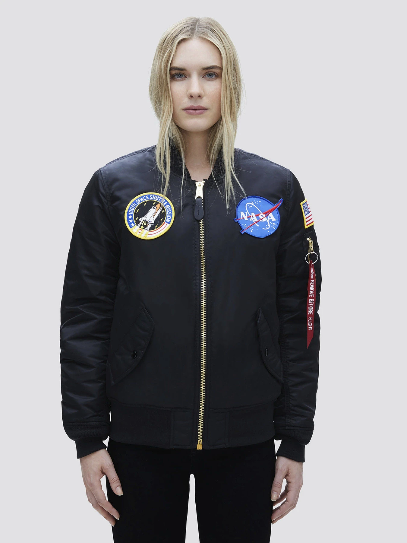 Куртки и дубленки Alpha Industries MA-1 NASA W модель WJM49501C1_001 Куртки и дубленки Alpha Industries MA-1 NASA W модель WJM49501C1_001 Фото