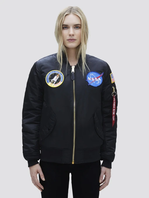 Куртки та дублянки Alpha Industries MA-1 NASA W модель WJM49501C1_001 Фото