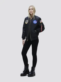 Куртки и дубленки Alpha Industries MA-1 NASA W модель WJM49501C1_001 Фото