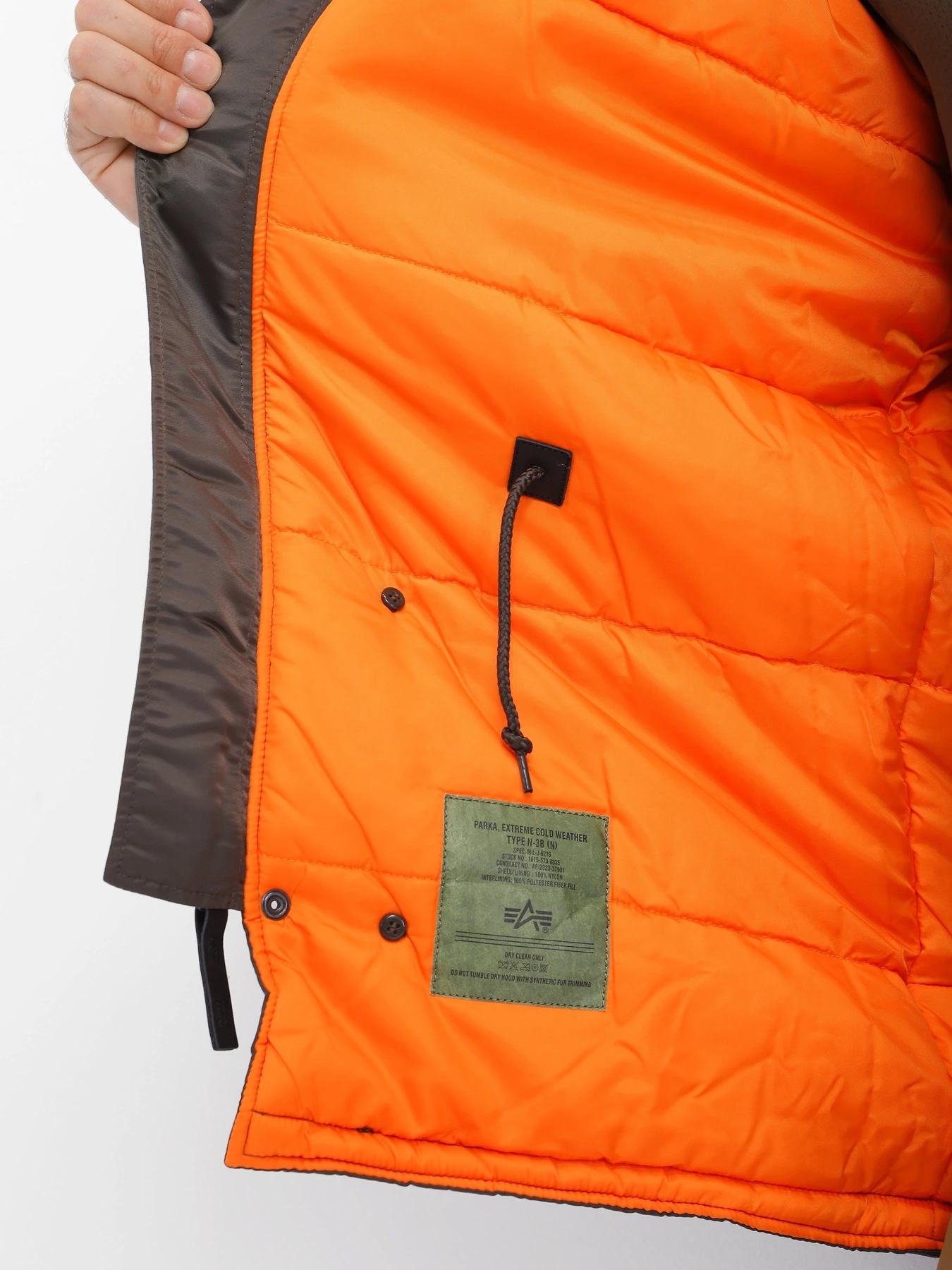 Куртки та дублянки Alpha Industries Slim Fit N-3B модель MJN31211C1_025 Куртки та дублянки Alpha Industries Slim Fit N-3B модель MJN31211C1_025 Фото