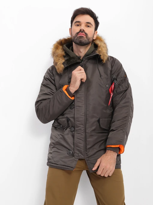 Куртки та дублянки Alpha Industries Slim Fit N-3B модель MJN31211C1_025 Фото