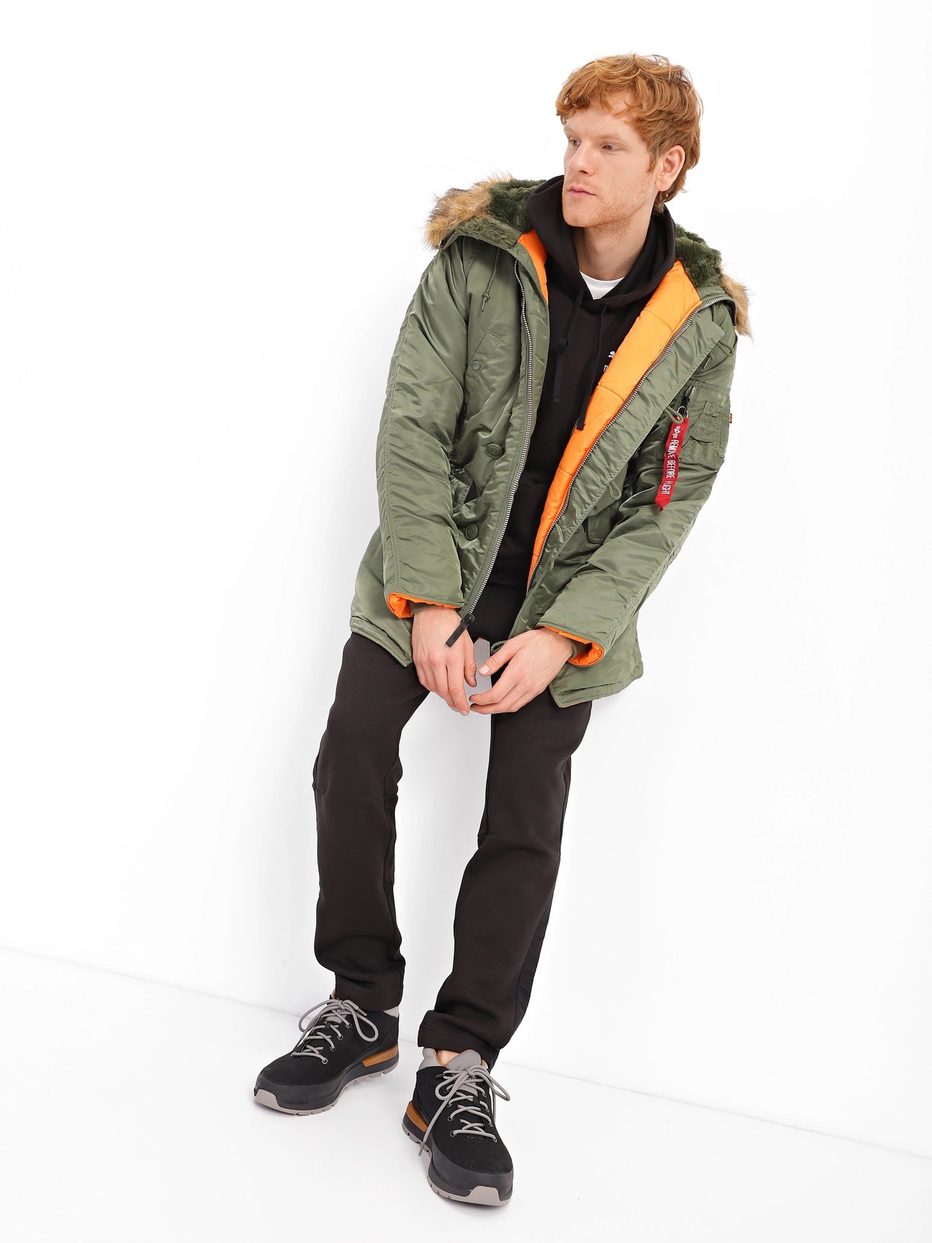 Куртки та дублянки Alpha Industries N-3В Slim Fit модель MJN31211C1_310 Фото