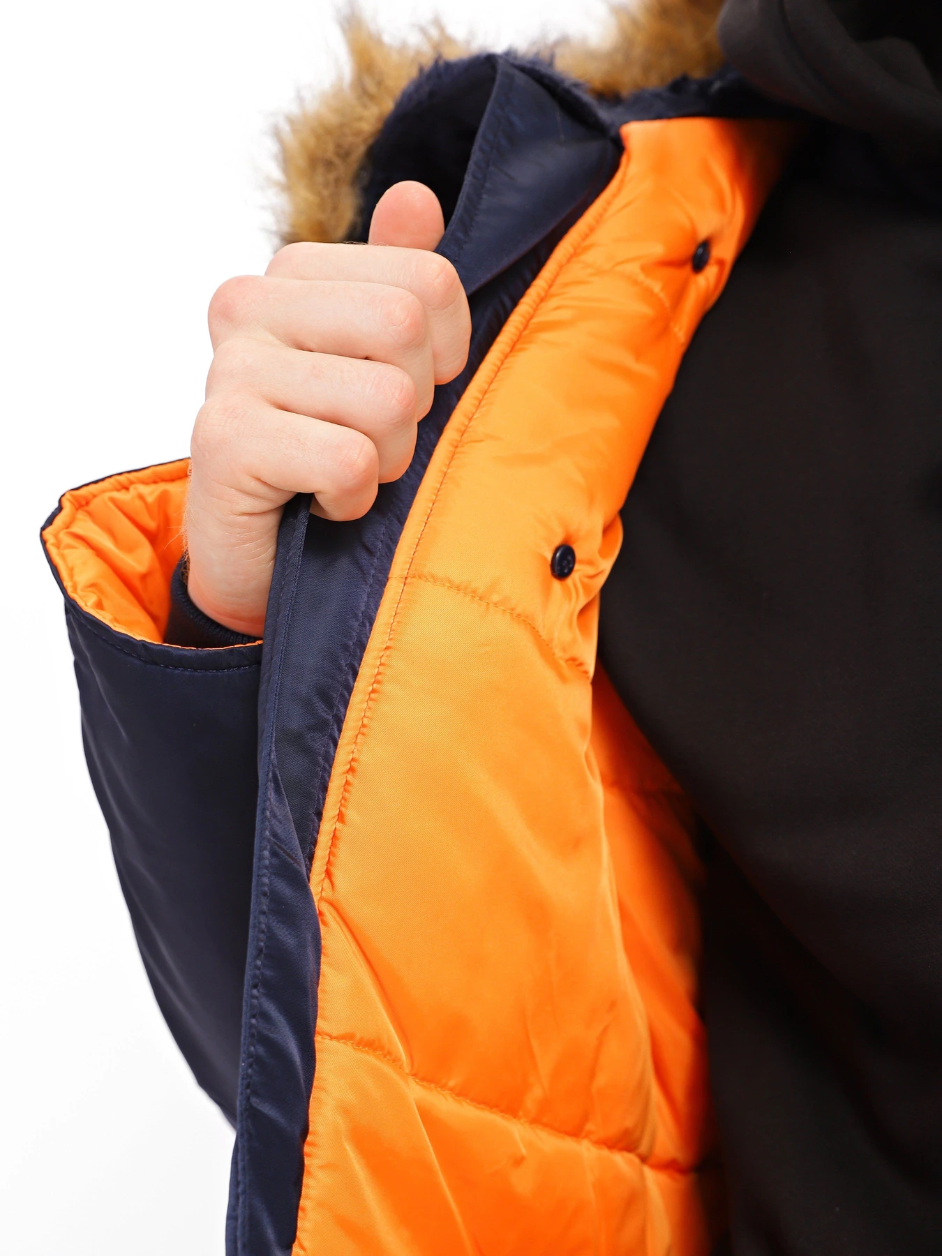 Куртки и дубленки Alpha Industries N-3В Slim Fit модель MJN31211C1_410 Фото