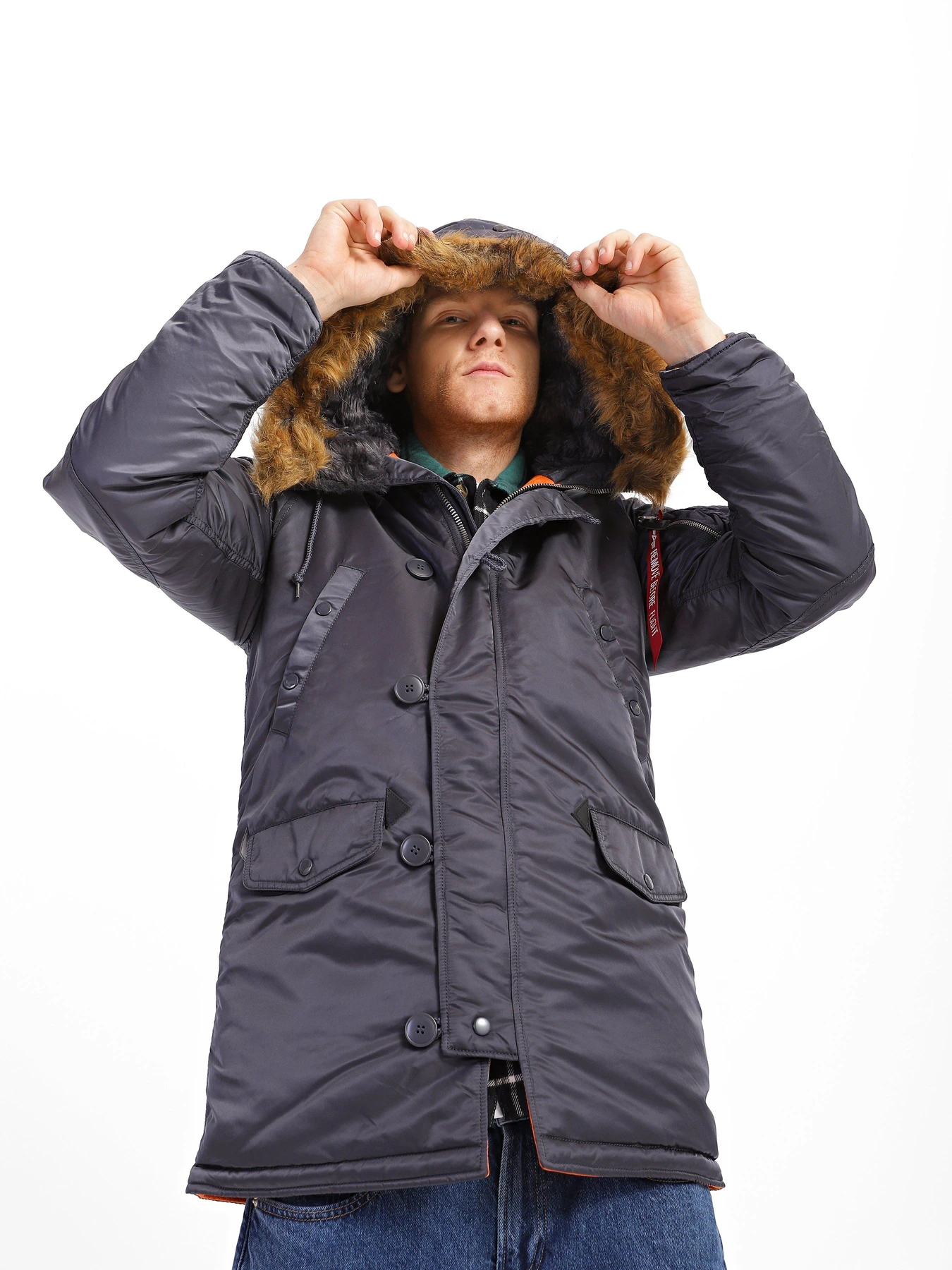 Куртки та дублянки Alpha Industries N-3В Slim Fit модель MJN31211C1_420 Куртки та дублянки Alpha Industries N-3В Slim Fit модель MJN31211C1_420 Фото