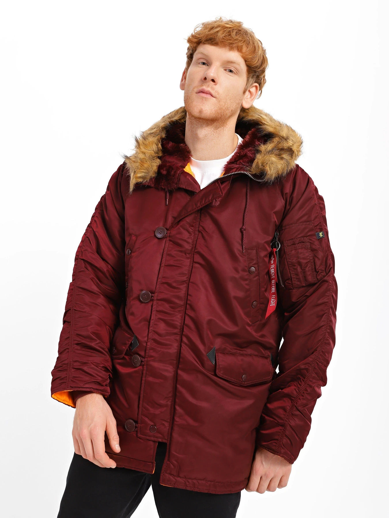 Куртки та дублянки Alpha Industries N-3В Slim Fit модель MJN31211C1_606 Куртки та дублянки Alpha Industries N-3В Slim Fit модель MJN31211C1_606 Фото