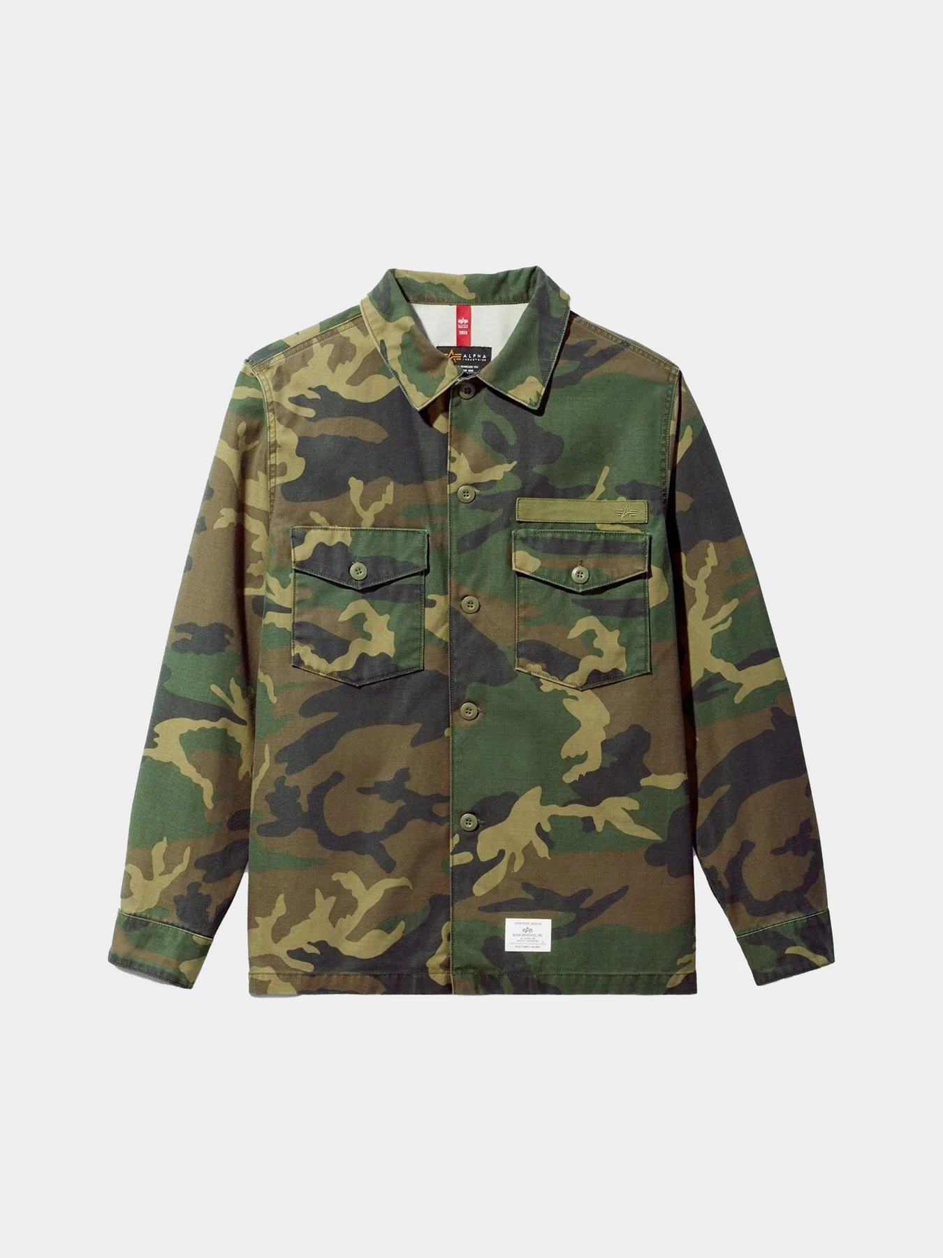 Куртки и дубленки Alpha Industries FATIGUE SHIRT модель MSF51500C1_961 Куртки и дубленки Alpha Industries FATIGUE SHIRT модель MSF51500C1_961 Фото