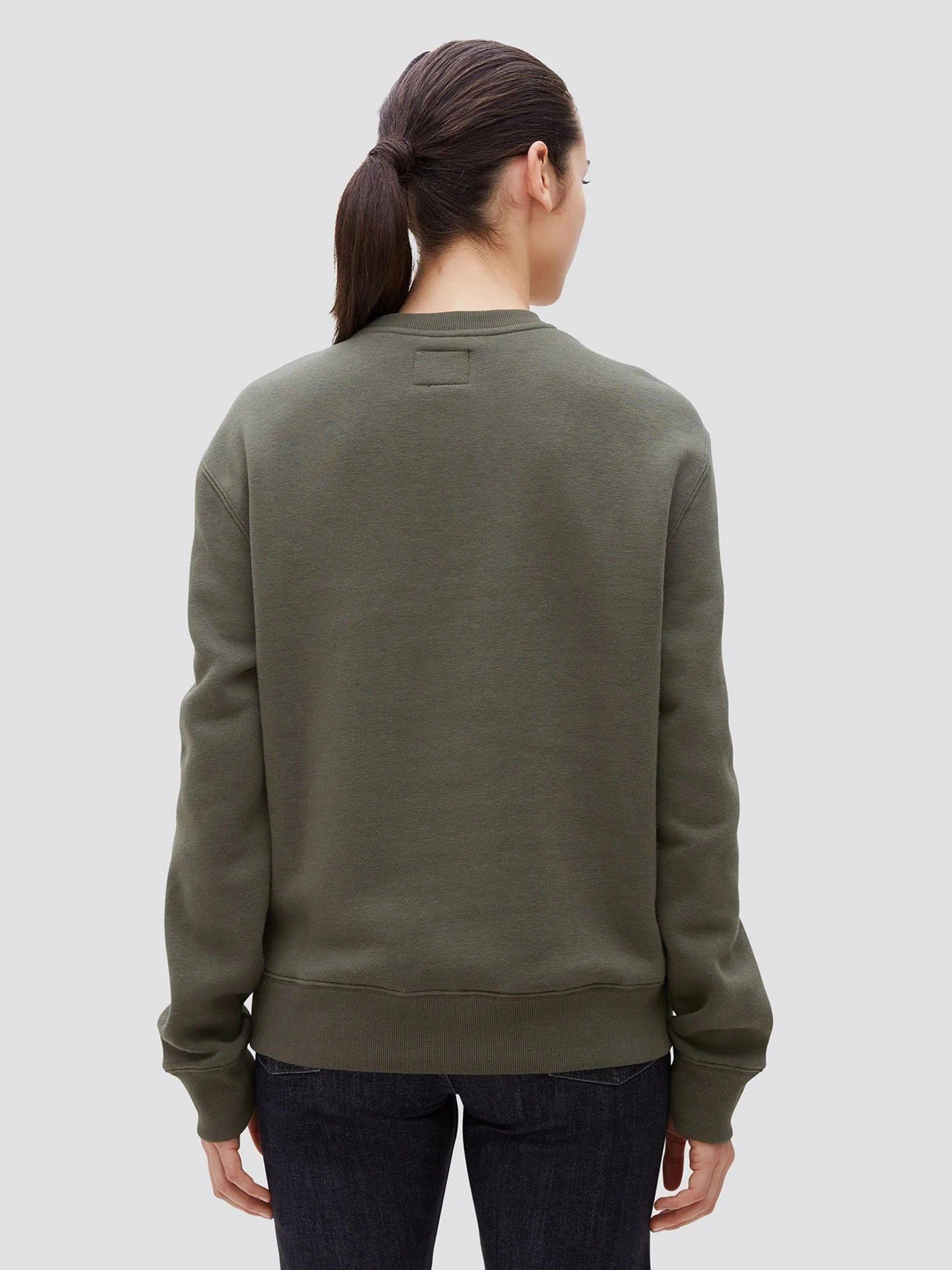 Худі та світшоти Alpha Industries BASIC LOGO CREWNECK модель UFB49001C1_303 Фото