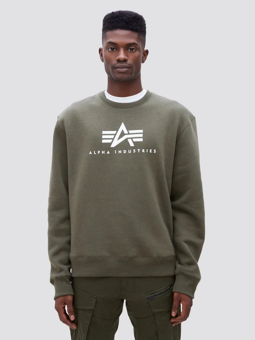 Худі та світшоти Alpha Industries BASIC LOGO CREWNECK модель UFB49001C1_303 Фото