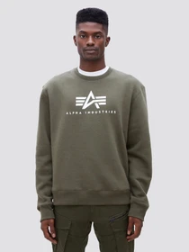 Худі та світшоти Alpha Industries BASIC LOGO CREWNECK модель UFB49001C1_303 Фото