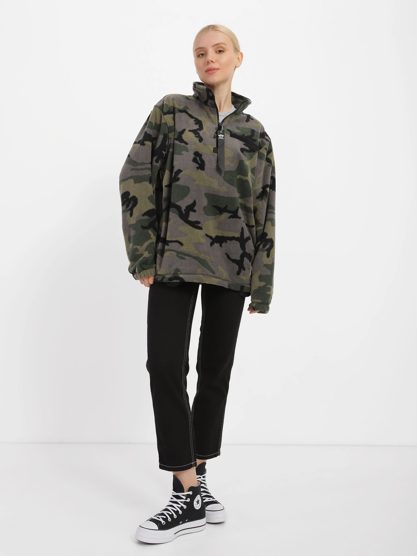 Худі та світшоти Alpha Industries QUARTER ZIP модель UJQ51500C1_961 Худі та світшоти Alpha Industries QUARTER ZIP модель UJQ51500C1_961 Фото